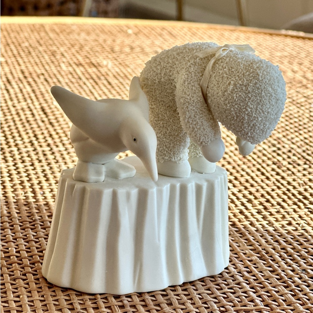 **BOGO (see below). Dept 56 Snowbabies “Hit the Mark!” figurine, retired.